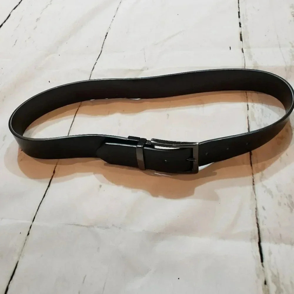Mens black W32 belt‎
